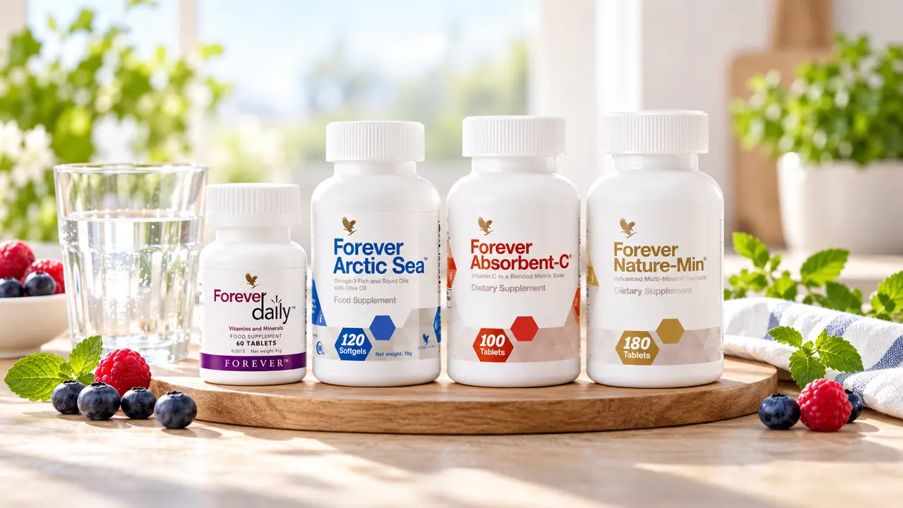 Vitamíny Forever Living v každodenní rutině
