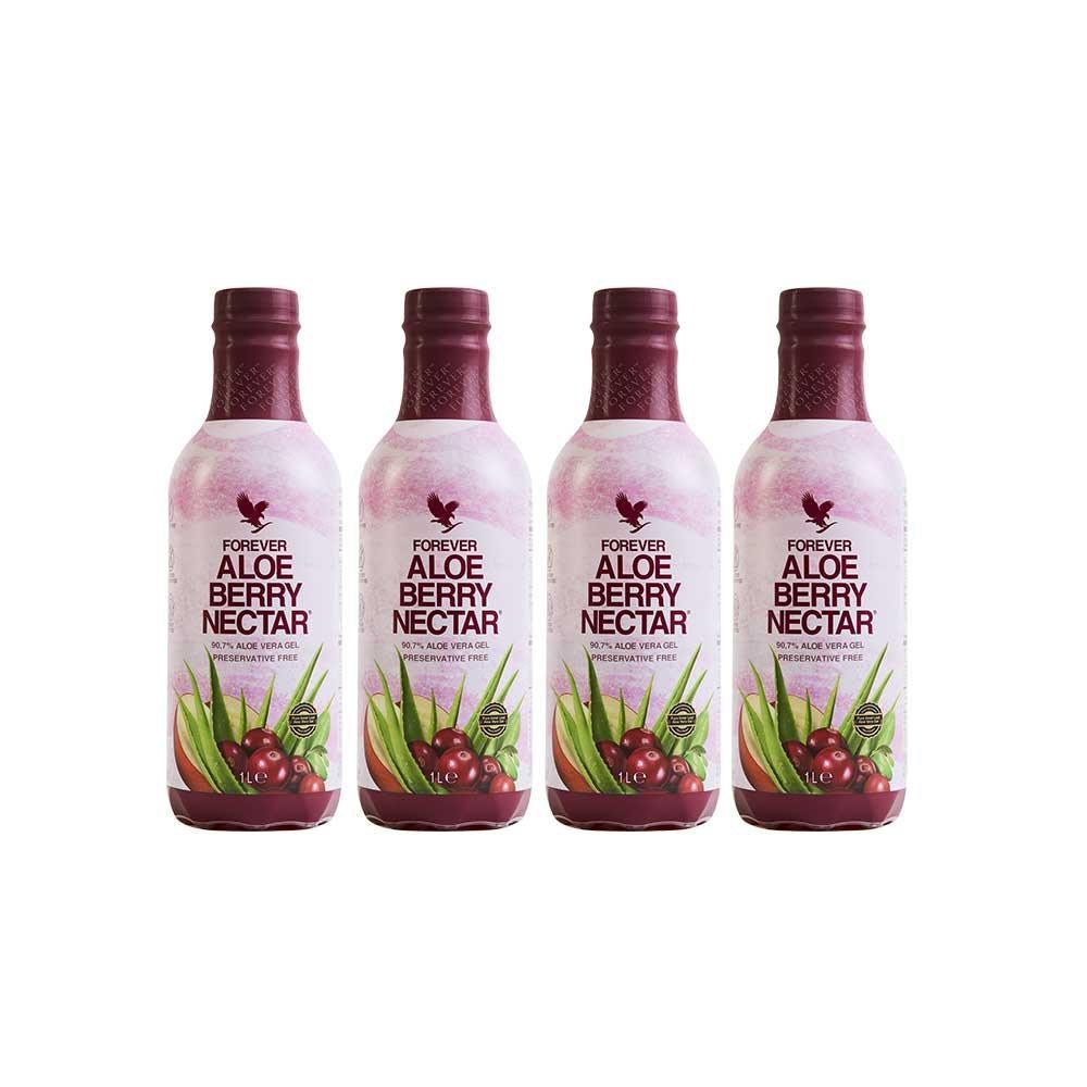 4-Pack Forever Aloe Berry Nectar