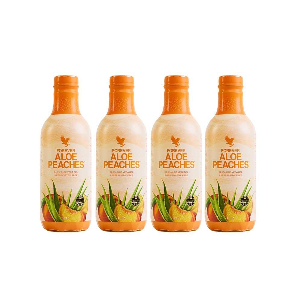 4-Pack Forever Aloe Peaches