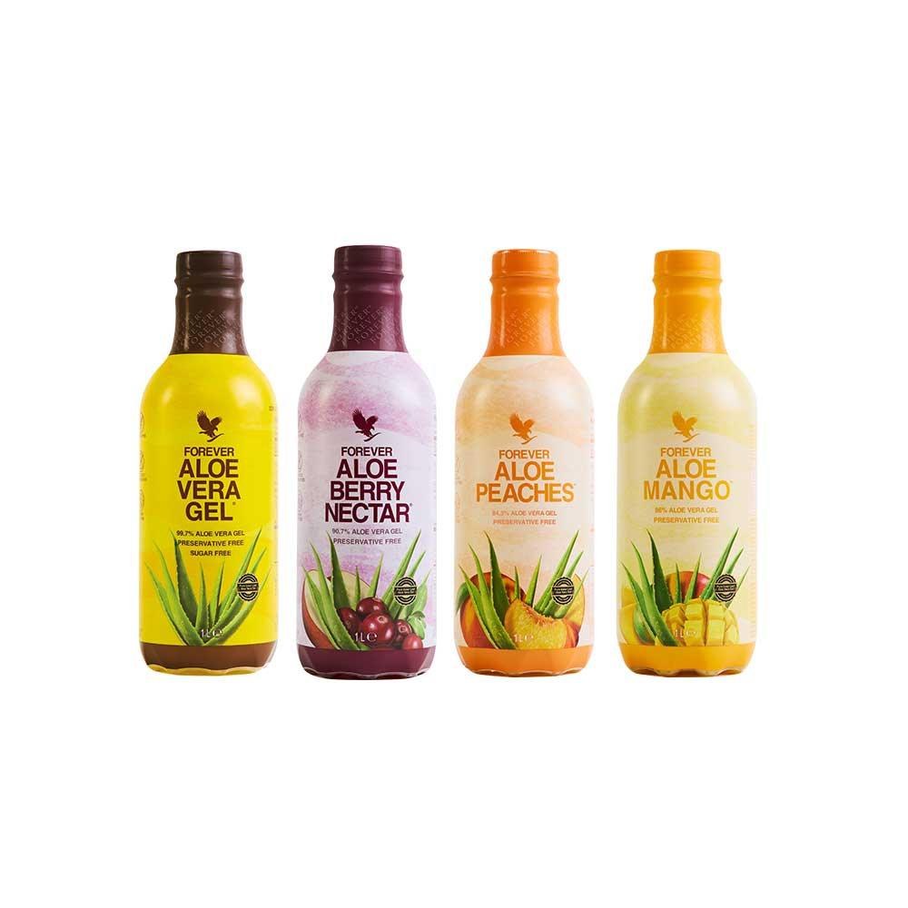 4-Pack Forever Aloe Mix