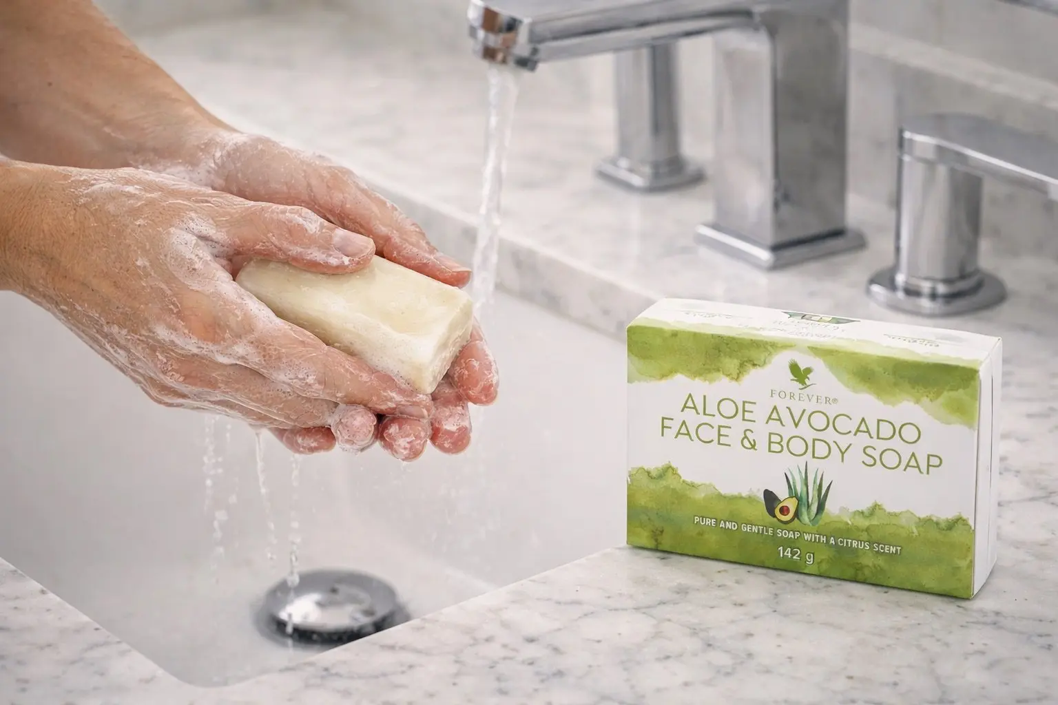 Avocado Face & Body Soap – doplňková fotografie