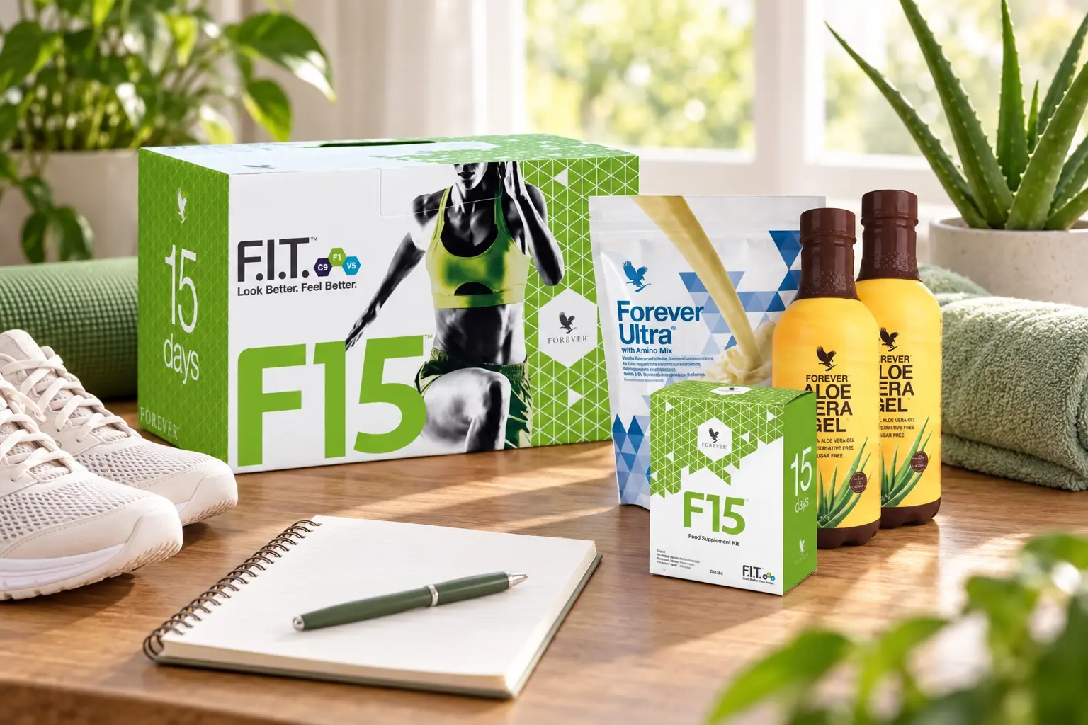 F15 Beginner Vanilla v produktové a každodenní scéně