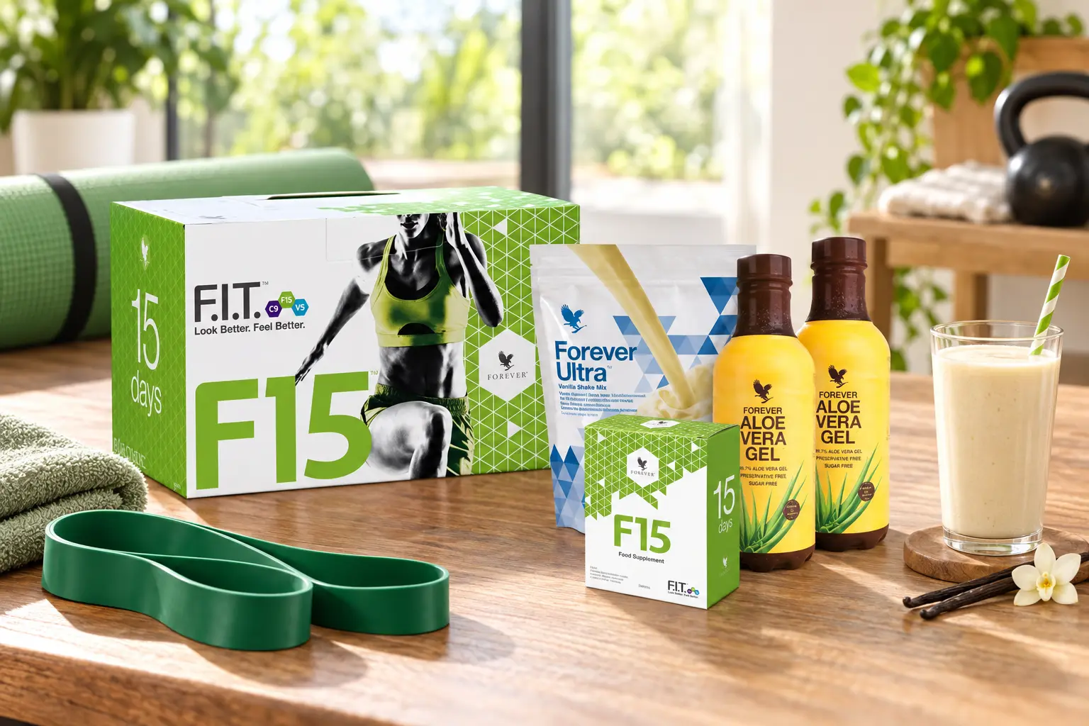 F15 Intermediate Vanilla v produktové a každodenní scéně