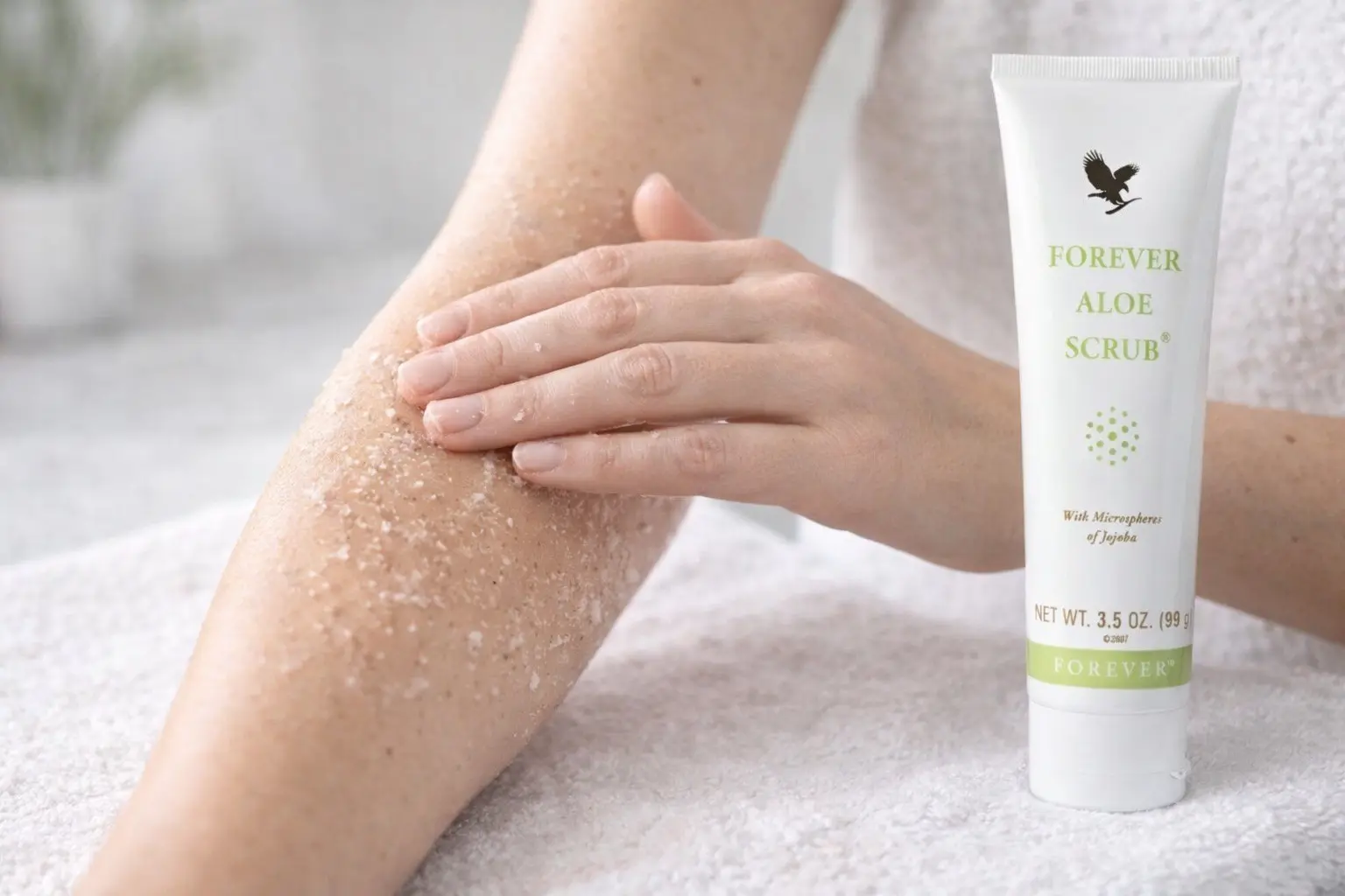 Forever Aloe Scrub – doplňková fotografie