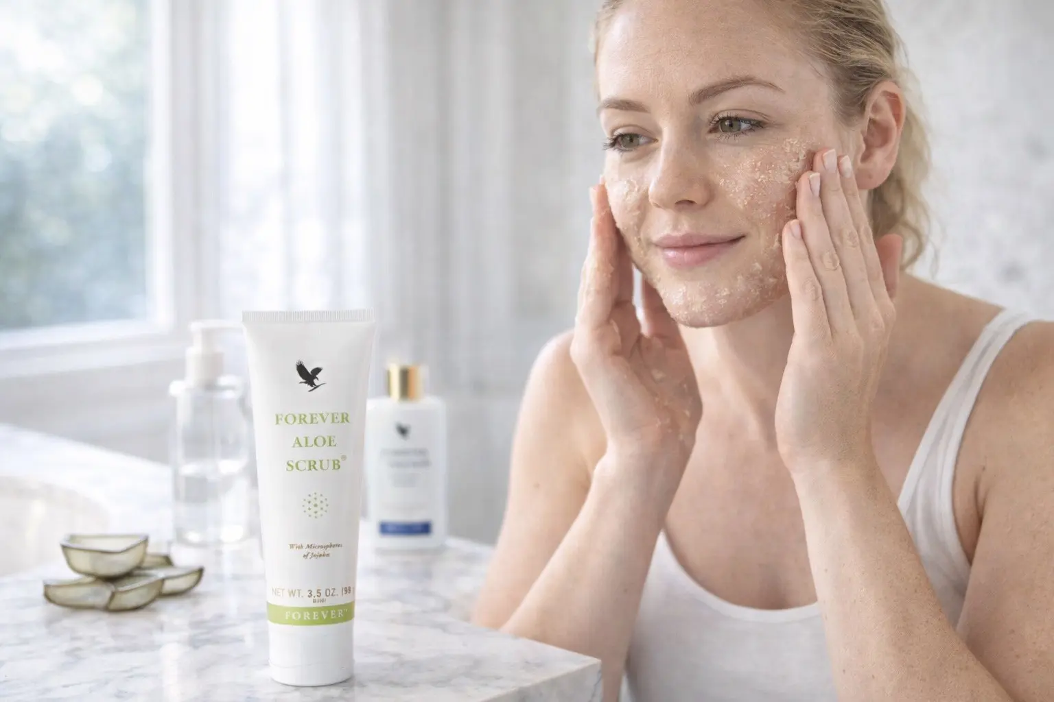 Forever Aloe Scrub – doplňková fotografie
