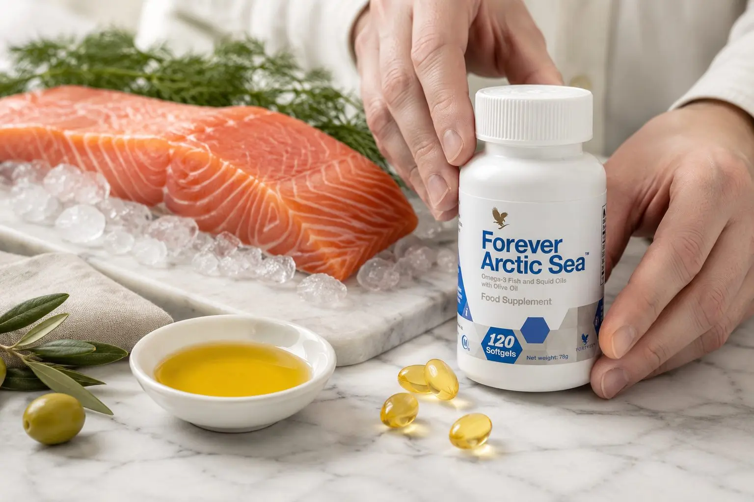Omega-3 a Forever Arctic Sea: jak se vyznat v EPA a DHA