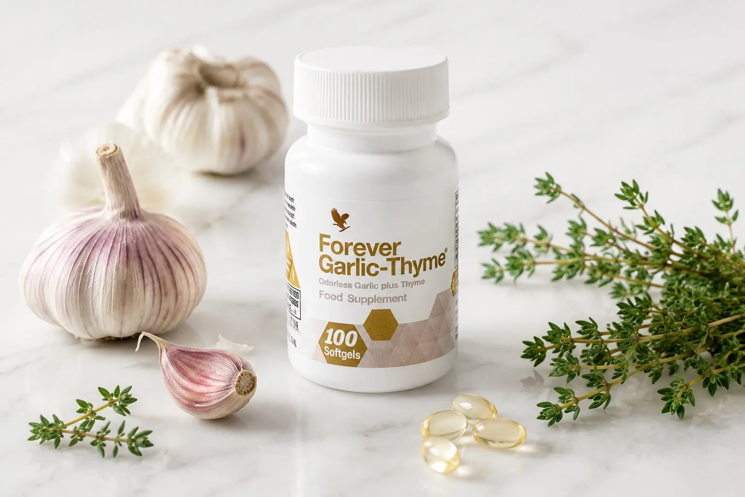 Forever Garlic-Thyme: česnek, tymián a rozdíly mezi výtažky