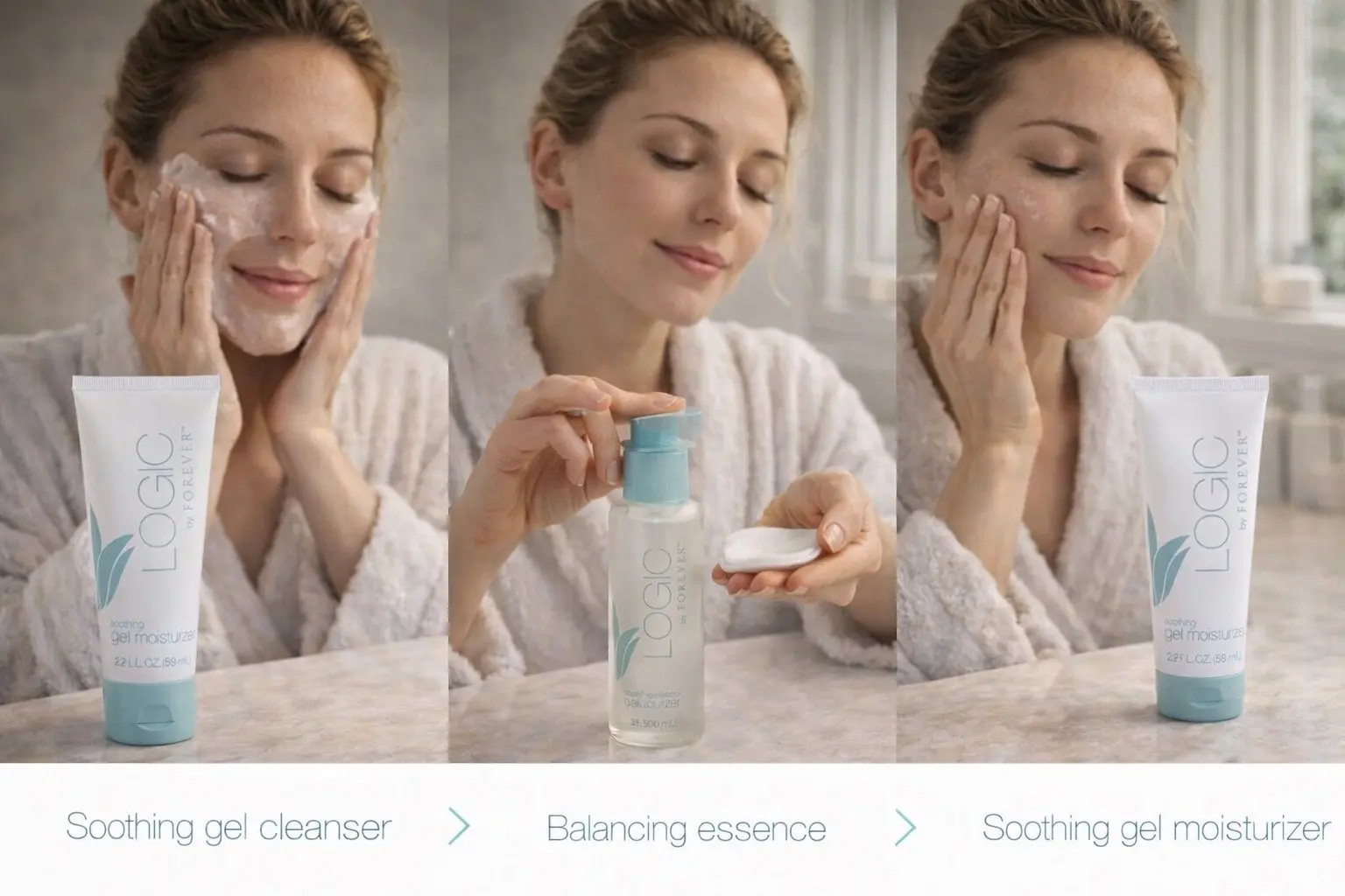 Logic Aloe Soothing Gel Moisturizer – doplňková fotografie