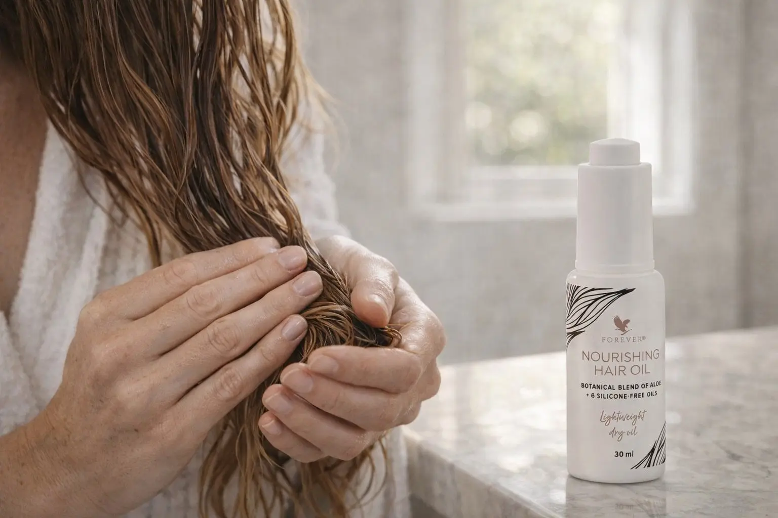 Nourishing Hair Oil – doplňková fotografie