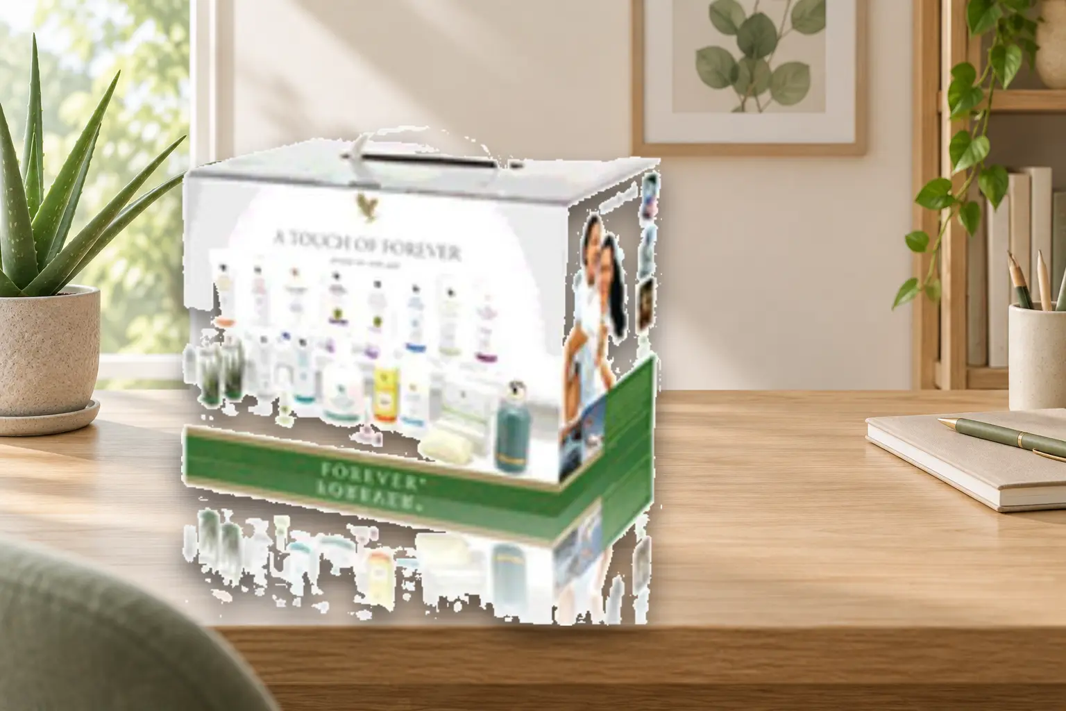 Test Pack v autentické lifestylové scéně