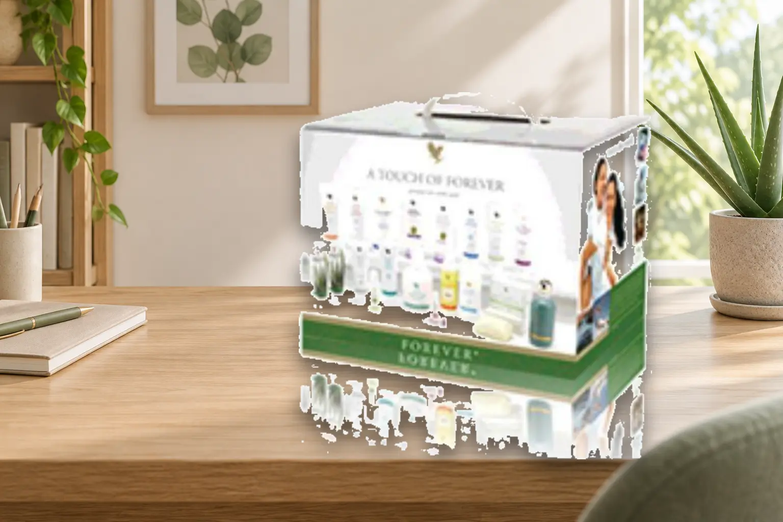 Test Pack v autentické lifestylové scéně